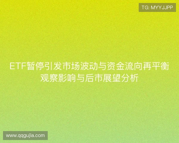 ETF暂停引发市场波动与资金流向再平衡观察影响与后市展望分析 ETF暂停引发市场波动与资金流向再平衡观察影响与后市展望分析